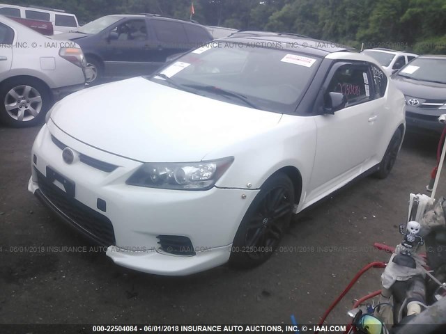 JTKJF5C71C3026319 - 2012 TOYOTA SCION TC 白色 照片 2