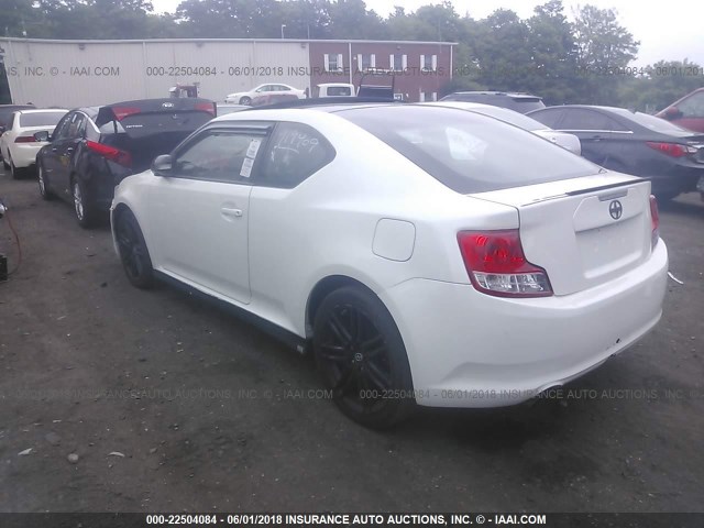 JTKJF5C71C3026319 - 2012 TOYOTA SCION TC 白色 照片 3