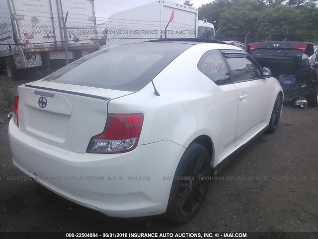 JTKJF5C71C3026319 - 2012 TOYOTA SCION TC 白色 照片 4