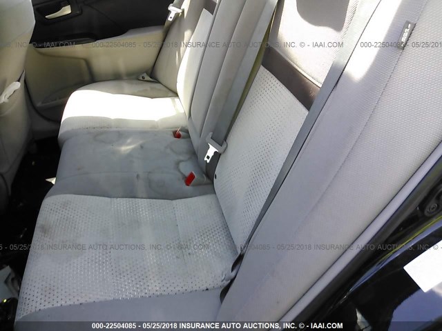 4T4BF1FK9DR323548 - 2013 TOYOTA CAMRY L/SE/LE/XLE შავი ფოტო 8