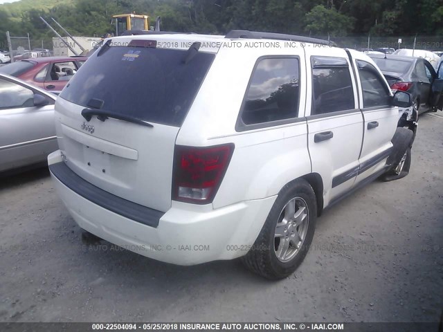 1J4HR48N36C234439 - 2006 JEEP GRAND CHEROKEE LAREDO/COLUMBIA/FREEDOM 白色 照片 4