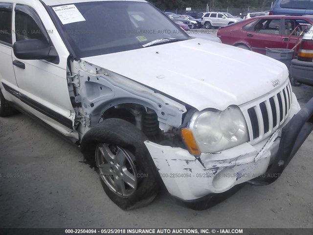 1J4HR48N36C234439 - 2006 JEEP GRAND CHEROKEE LAREDO/COLUMBIA/FREEDOM 白色 照片 6