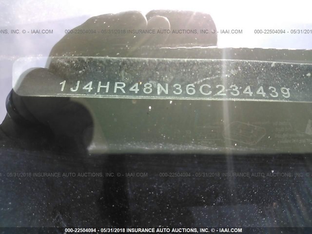 1J4HR48N36C234439 - 2006 JEEP GRAND CHEROKEE LAREDO/COLUMBIA/FREEDOM 白色 照片 9