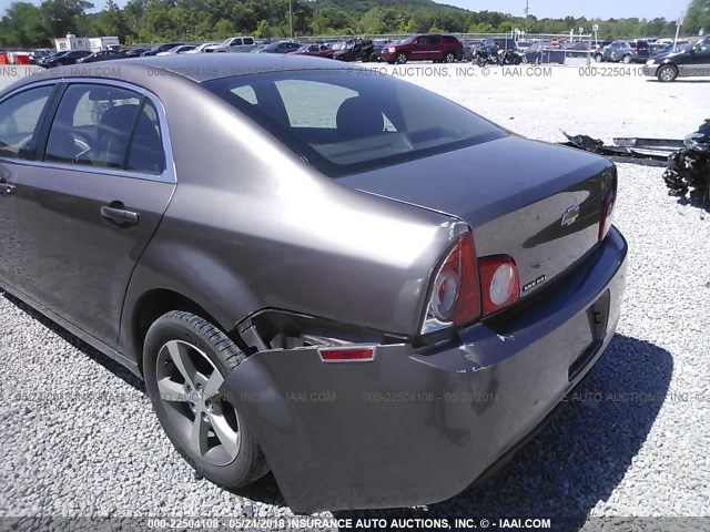 1G1ZA5EU2CF296226 - 2012 CHEVROLET MALIBU LS GRAY photo 6