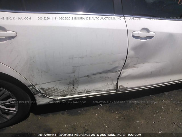 4T1BD1FK2EU121099 - 2014 TOYOTA CAMRY HYBRID/LE/XLE თეთრი ფოტო 6