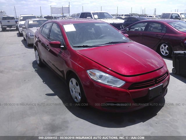 1C3CDFAA2DD200909 - 2013 DODGE DART SE/AERO RED photo 1