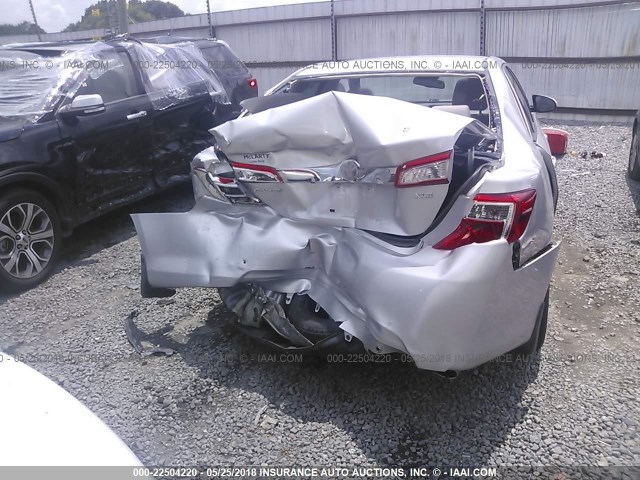 4T4BF1FK0DR331733 - 2013 TOYOTA CAMRY L/SE/LE/XLE SILVER photo 5