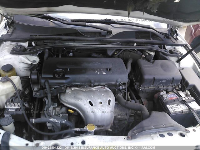 4T1CE30PX7U760481 - 2007 TOYOTA CAMRY SOLARA SE/SLE თეთრი ფოტო 10