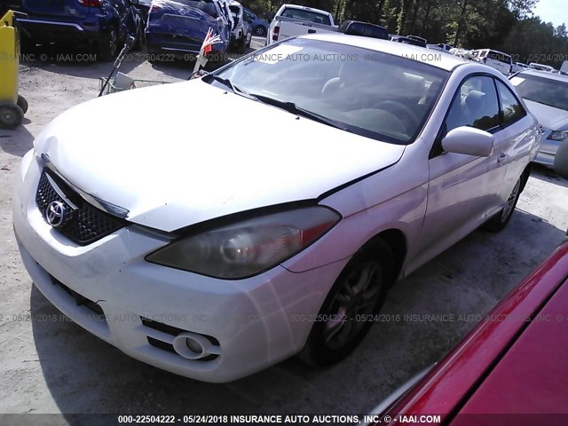 4T1CE30PX7U760481 - 2007 TOYOTA CAMRY SOLARA SE/SLE თეთრი ფოტო 2
