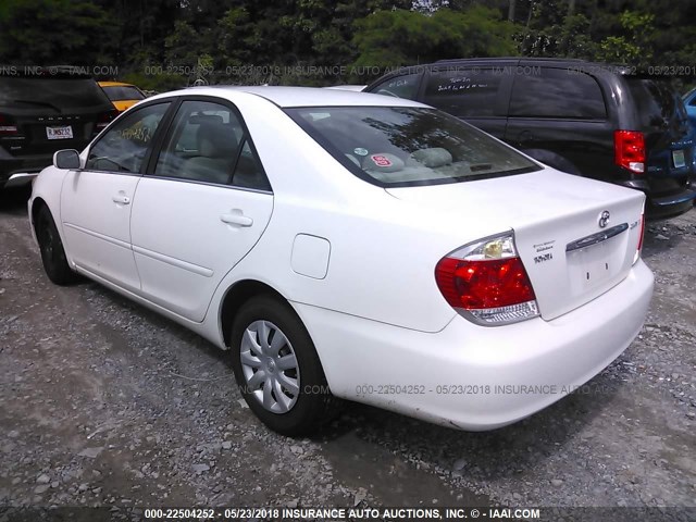 4T1BE32K85U537642 - 2005 TOYOTA CAMRY LE/XLE/SE 白色 照片 3