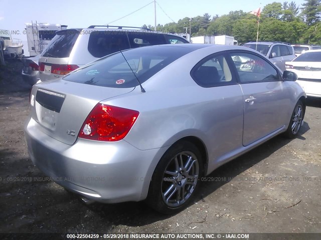 JTKDE167560118107 - 2006 TOYOTA SCION TC 银色 照片 4