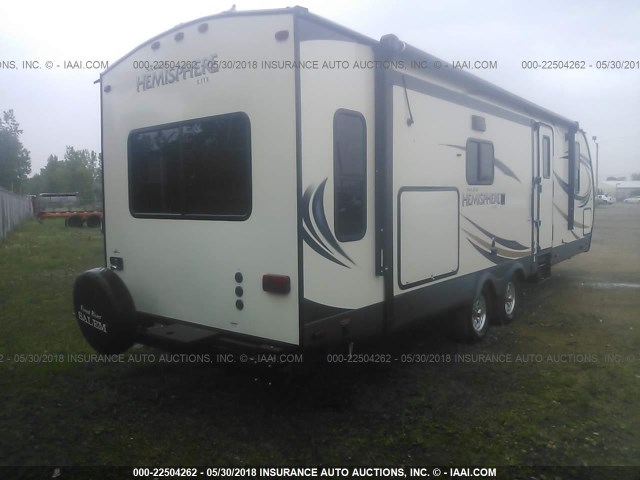 4X4TSBC2XHU080163 - 2017 FOREST RIVER HEMISPHERE LITE  棕色 照片 4