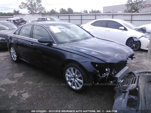 WAUHMAFC9GN009403 - 2016 AUDI A6 PRESTIGE შავი ფოტო 1