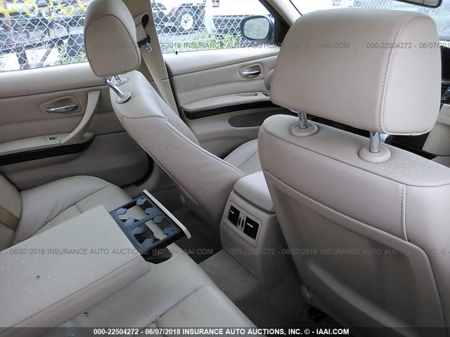 WBAPK5C5XBF121936 - 2011 BMW 328 XI SULEV BLUE photo 8