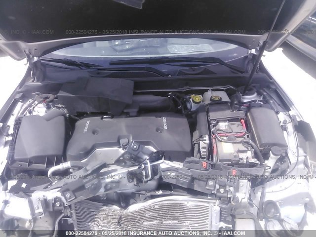 1G11B5SL9EF204411 - 2014 CHEVROLET MALIBU LS 银色 照片 10