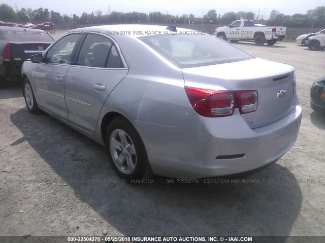 1G11B5SL9EF204411 - 2014 CHEVROLET MALIBU LS 银色 照片 3