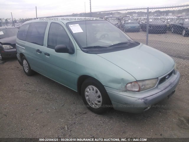 2FMDA51U7WBB24038 - 1998 FORD WINDSTAR WAGON TEAL photo 1