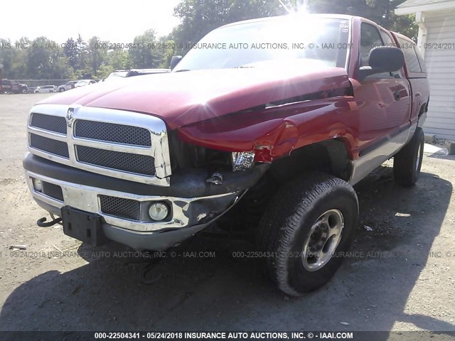 3B7KF23691G183558 - 2001 DODGE RAM 2500 RED photo 6