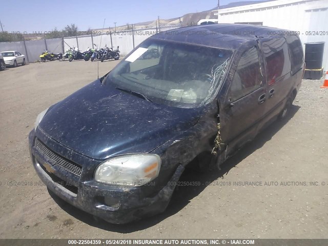 1GNDV23W87D211648 - 2007 CHEVROLET UPLANDER LS Dark Blue photo 6