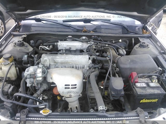 4T1BG22K6WU271267 - 1998 TOYOTA CAMRY CE/LE/XLE GRAY photo 10