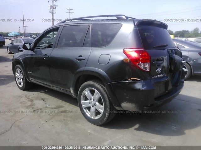 JTMBD32V575062790 - 2007 TOYOTA RAV4 SPORT GRAY photo 3