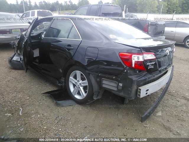 4T1BF1FK1EU814417 - 2014 TOYOTA CAMRY L/SE/LE/XLE 黑色 照片 3