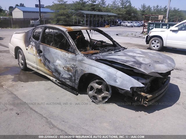 2G1WX15K029105189 - 2002 CHEVROLET MONTE CARLO SS თეთრი ფოტო 1