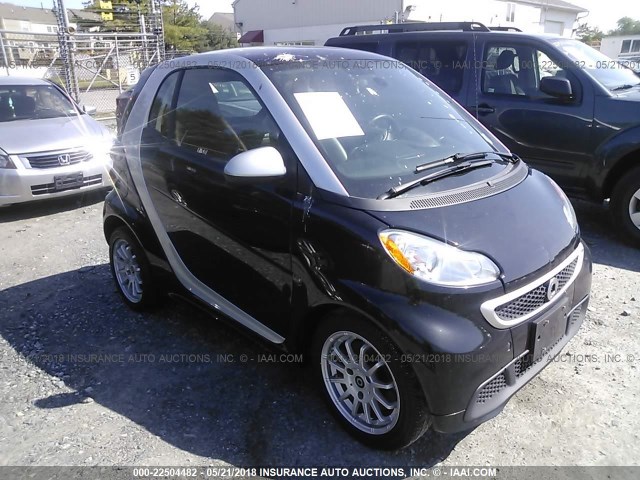 WMEEJ3BA4DK693466 - 2013 SMART FORTWO PURE/PASSION BLACK photo 1