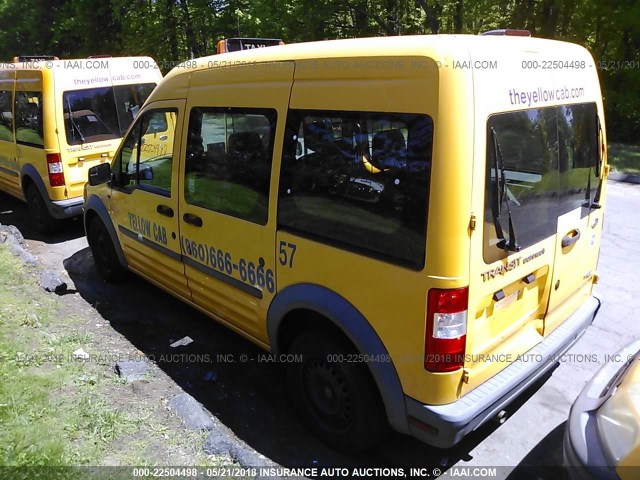 NM0KS9CN1BT071768 - 2011 FORD TRANSIT CONNECT XLT PREMIUM YELLOW photo 3