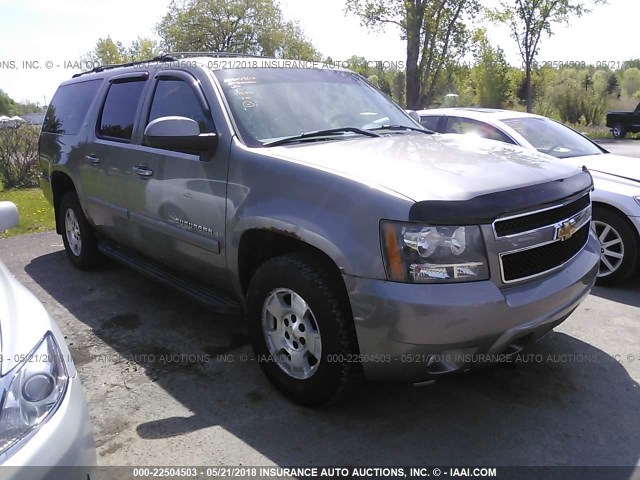 1GNFK16377R232779 - 2007 CHEVROLET SUBURBAN K1500 GRAY photo 1