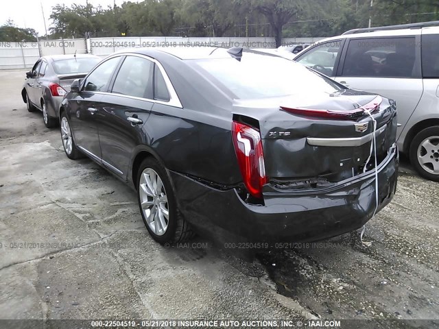 2G61M5S30H9167444 - 2017 CADILLAC XTS LUXURY GRAY photo 3