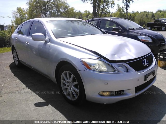 JTHCH96S260013911 - 2006 LEXUS GS GENERATION 200 300 SILVER photo 1