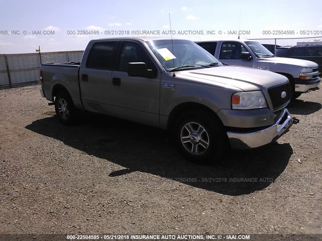 1FTRW12W16KA65448 - 2006 FORD F150 SUPERCREW GOLD photo 1