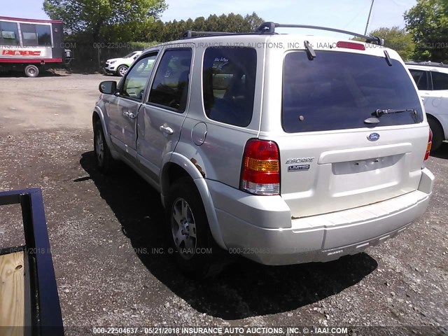 1FMYU94165KB08788 - 2005 FORD ESCAPE LIMITED TAN photo 3