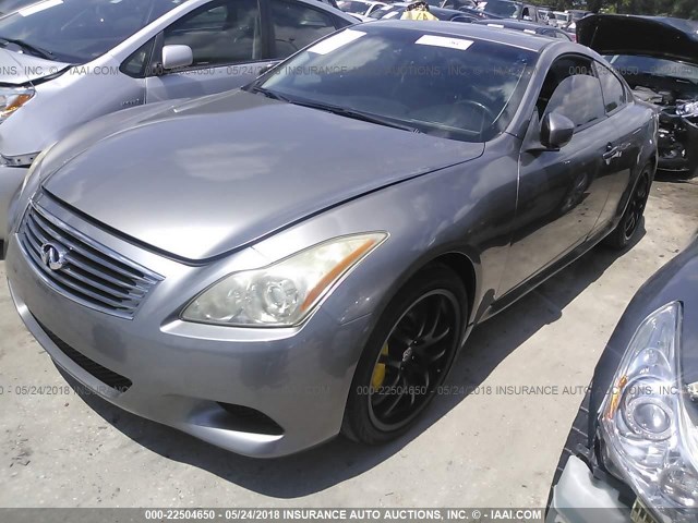 JNKCV64E98M119692 - 2008 INFINITI G37 JOURNEY/SPORT GRAY photo 2