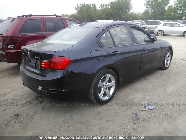 WBA3C3C5XDF983119 - 2013 BMW 320 I/XDRIVE BLUE photo 4