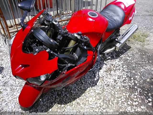 JKBZXNA186A005074 - 2006 KAWASAKI ZX1400 A RED photo 2