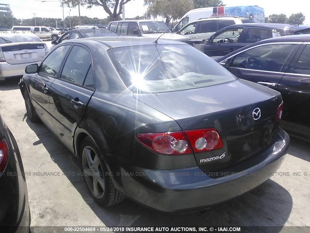 1YVFP80C755M31924 - 2005 MAZDA 6 I GRAY photo 3