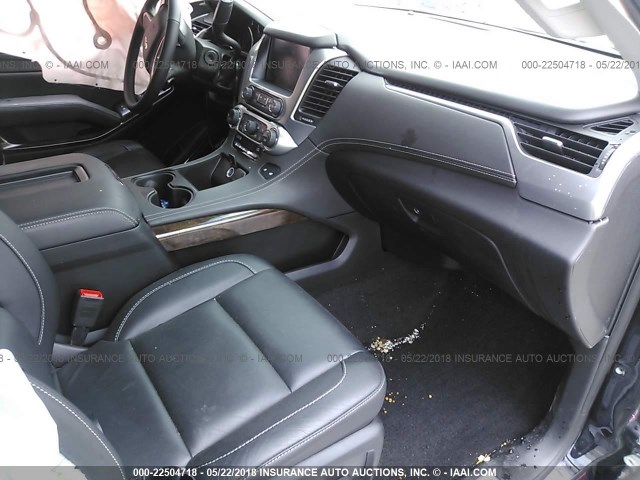 1GNSKHKC9JR204972 - 2018 CHEVROLET SUBURBAN K1500 LT BLACK photo 5