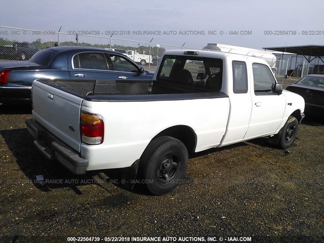 1FTYR14X5WPA50592 - 1998 FORD RANGER SUPER CAB WHITE photo 4