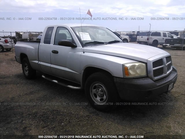 1D7HE22K06S702241 - 2006 DODGE DAKOTA ST SILVER photo 1