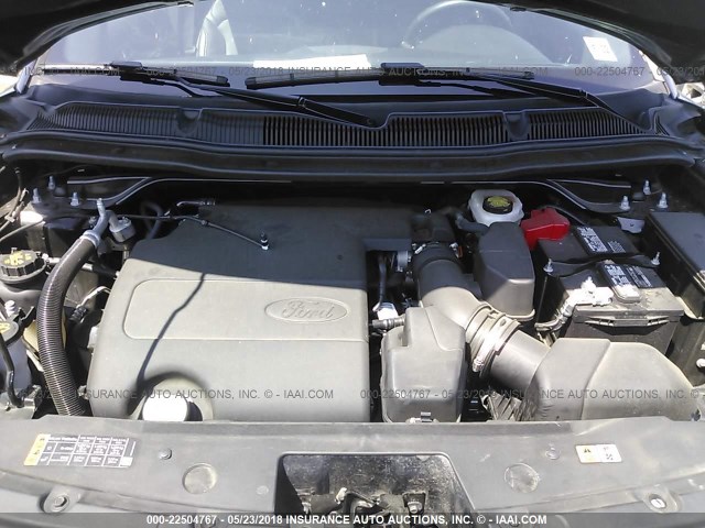 1FM5K8F8XHGC93903 - 2017 FORD EXPLORER LIMITED 黑色 照片 10