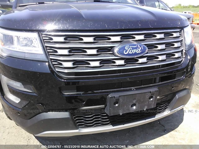 1FM5K8F8XHGC93903 - 2017 FORD EXPLORER LIMITED 黑色 照片 6