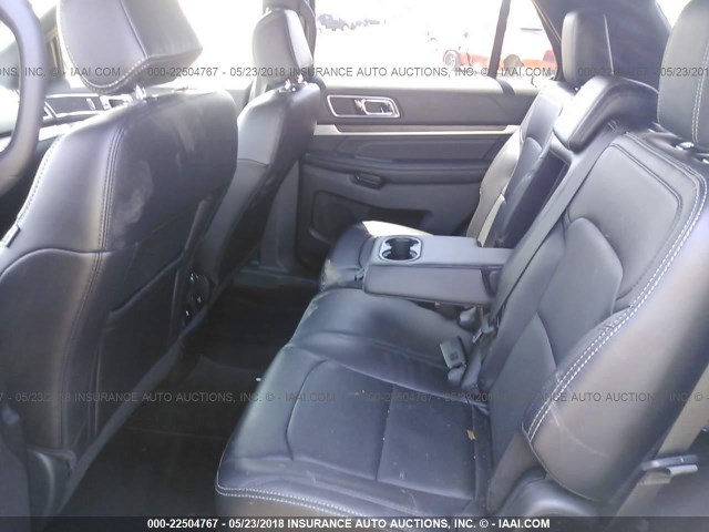 1FM5K8F8XHGC93903 - 2017 FORD EXPLORER LIMITED 黑色 照片 8