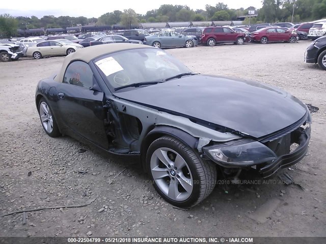 4USBU33577LW72615 - 2007 BMW Z4 3.0 GREEN photo 1