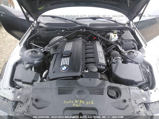 4USBU33577LW72615 - 2007 BMW Z4 3.0 GREEN photo 10