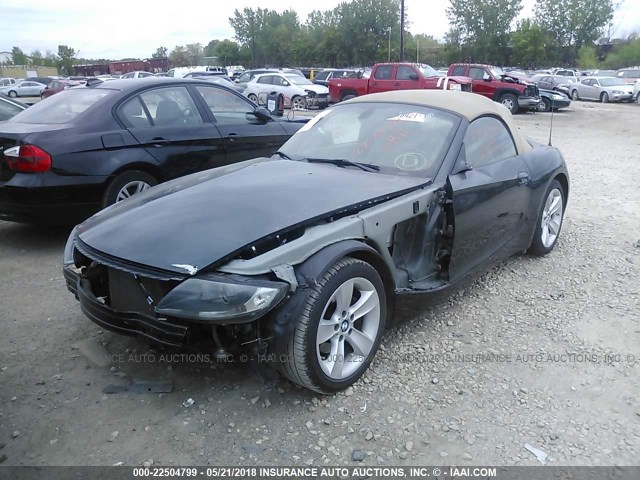 4USBU33577LW72615 - 2007 BMW Z4 3.0 GREEN photo 2