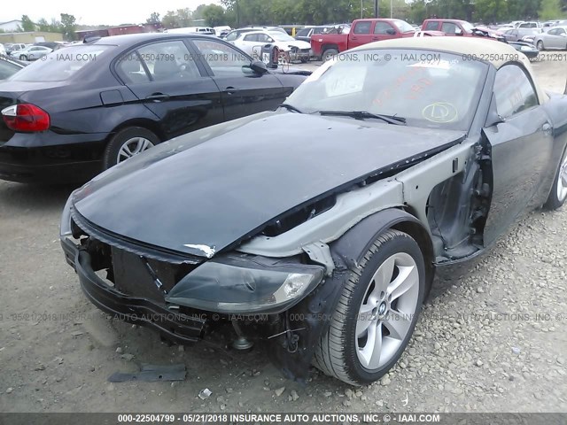 4USBU33577LW72615 - 2007 BMW Z4 3.0 GREEN photo 6