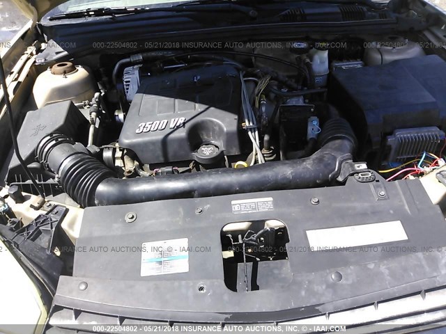 1G1ZT62885F132747 - 2005 CHEVROLET MALIBU MAXX LS 米色 照片 10