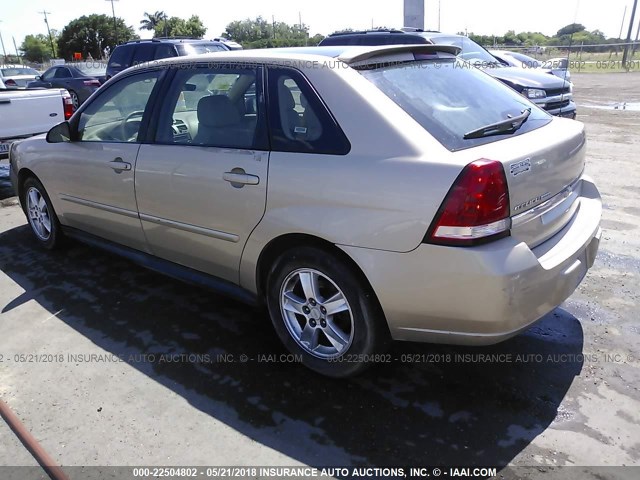 1G1ZT62885F132747 - 2005 CHEVROLET MALIBU MAXX LS 米色 照片 3